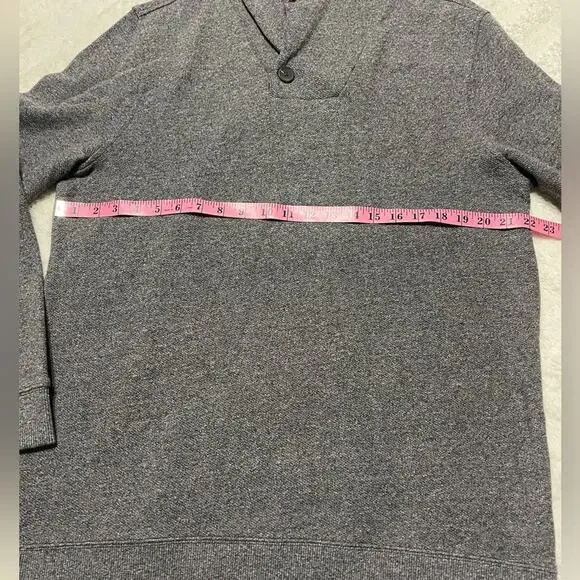 Tasso Elba Men’s Shawl Collar Sweater gray large - Picture 3 of 10